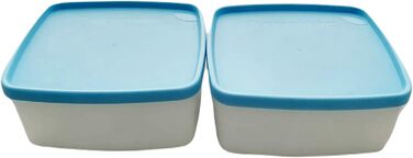 НАБІР (2) Контейнери для заморозки 400 мл білий світло-блакитний синій Контейнери для заморозки Контейнери Polar Star