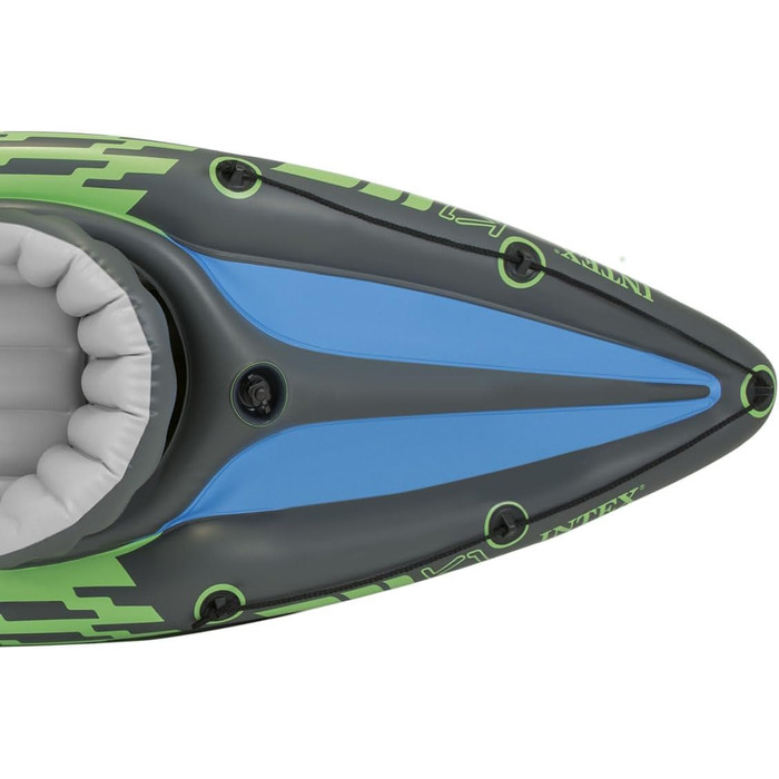 Набір для каяка Intex Challenger з алюмінієвими веслами, 1 особа