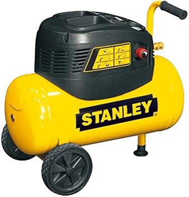 Компресор STANLEY D 200/10/24, макс. 10 бар, бак 24 л, 1,5 к.с., 180 л/хв