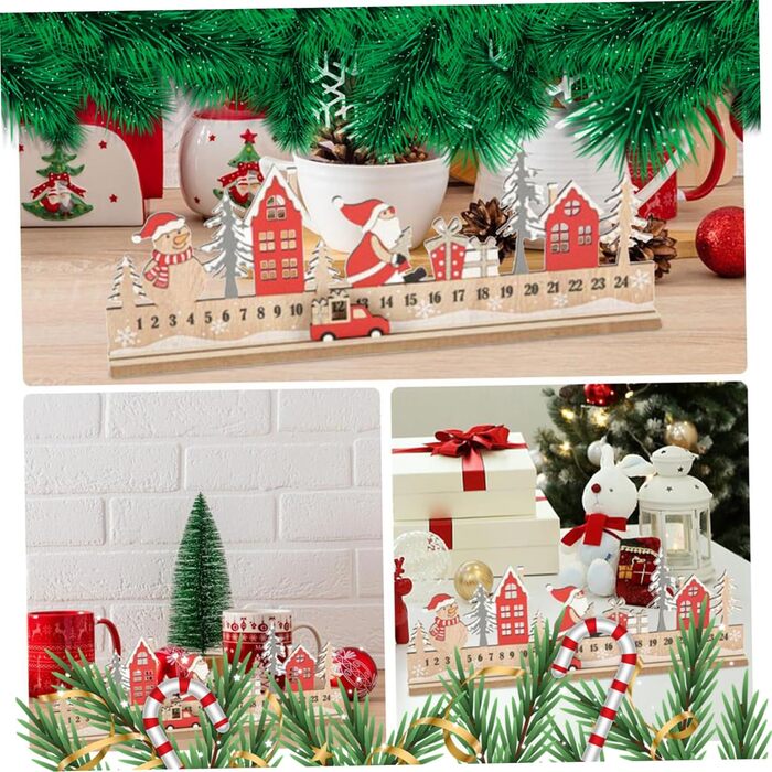 Дерев'яний адвент-календар Gcroet