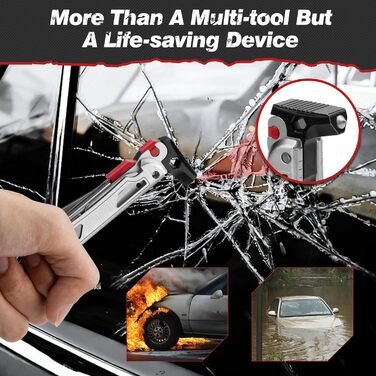 Багатофункціональні плоскогубці BIBURY з кременем та розбивачем скла, складні мультиінструменти для чоловіків ідеальний подарунок,