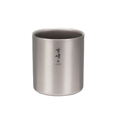 Титановий двостінний штабельований - 450 Срібний, 450