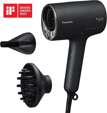 Фен Panasonic EH-NA0J-N825 nanoe MOISTURE & Mineral, нагорода If Design Award, дифузор та насадка-концентратор, поперемінний режим
