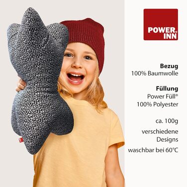 Велика подушка для читання, приблизно 44x23 см Подушка для шиї, яку можна використовувати як підставку для книги та як подушку для читання Можна прати при 60C, виготовлена з високоякісної дизайнерської тканини з принтом, 100 бавовна (бавовна, сіро-білий к