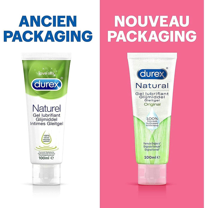 Зволожувальний крем Durex Naturals на водній основі Зволожувальний крем виготовлений зі 100 натуральних інгредієнтів та з формулою для інтимного балансу 1 тюбик 100 мл