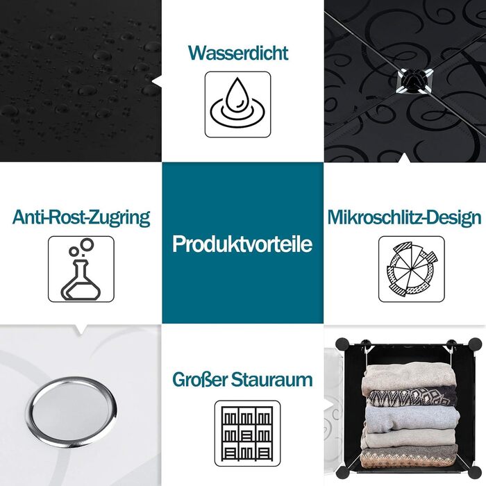 Біла шафа, модульна система полиць з 20 кубиками, шафи своїми руками, пластикова шафа з дверима, система полиць, окремостояча шафа, ширина 145 см, 20 кубиків, білий