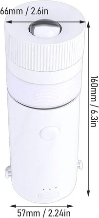 Ліхтар для кемпінгу, акумуляторний світлодіодний ліхтар ємністю 4000 мАг з висувною конструкцією та освітленням 360 з можливістю заряджання для кемпінгу, походів, надзвичайних ситуацій, відключення електроенергії, білий