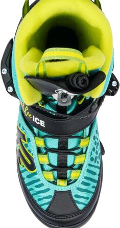 Ковзани для дівчаток K2 Skates Marlee Ice, бірюзово-жовті, 25G0210 XS (EU 26-31 / UK 7-11 / US 8-12) MARLEE ICE бірюзово-жовті