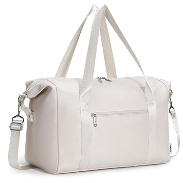 Ручна поклажа Narwey Ryanair 40x30x20 Дорожня сумка Сумка для ручної поклажі Спортивна сумка Водонепроникна сумка для вихідних у спортзал для жінок і чоловіків (бежева) A-beige Ryanair 40x30x20