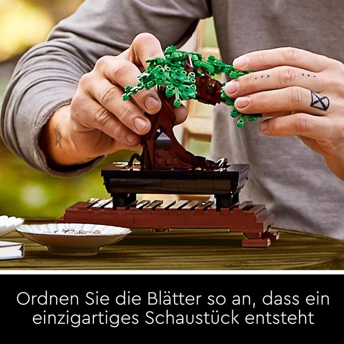 Конструктор LEGO Botanicals Bonsai Tree Set 10281, 878 деталей, декоративне бонсай