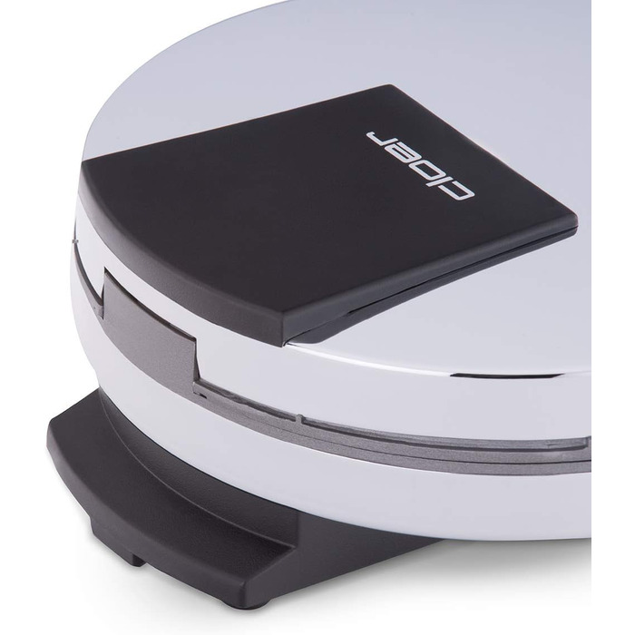 Вафельниця Cloer 185 для вафлі-серця, 930 Вт, розмір вафель 16 см, важкі пластини для випічки, оптичний та акустичний готовий повідомлення, корпус з нержавіючої сталі, нержавіюча сталь, хромована вафля розмір 16 см з сигнальним тоном Chrome