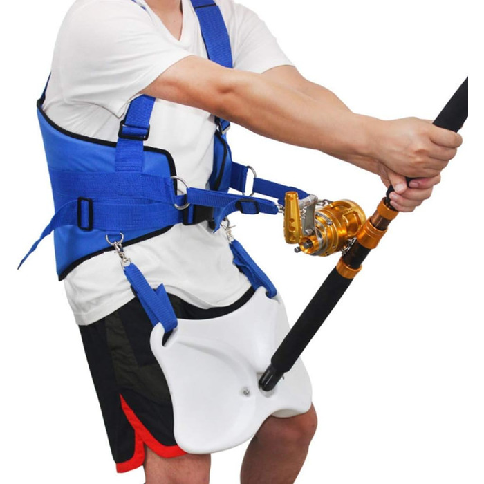 Пояс-тримач для вудок Amagogo Big Game Fishing Belt з м&39якою підкладкою