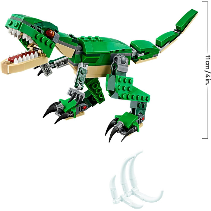 Конструктор LEGO Creator 3 в 1, модель динозавра, 174 деталі