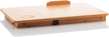 Бамбуковий столик для ноутбука InnovaGoods, регульований