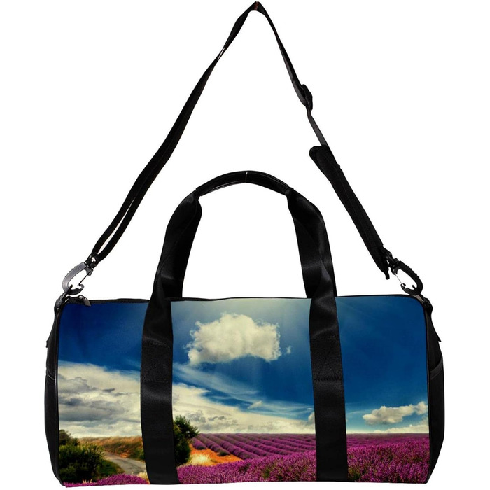 Спортивна сумка, маленька дорожня сумка, сумка для йоги, небесно-лавандовий колір, фітнес-сумка для активного відпочинку, ручна поклажа