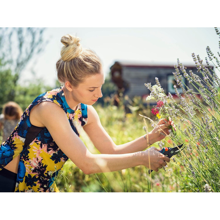 Садові ножиці Gardena B/S XL Ножиці для дерев, безпечні для рослин, з обхідним лезом для гілок та сучків, максимальний діаметр різання 24 мм, безступінчасте відкриття ручки (8905-20) Одинарні