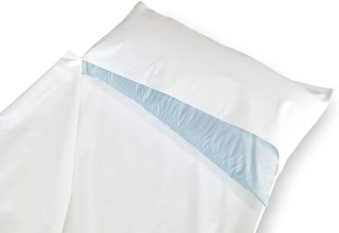 Дорожній спальний мішок Softsan Protect для алергіків з Evolon, 80x180 см, БЕЗ наповнювача, чохол/захист від кліщів для подорожей, спальний мішок, стійкий до кліщів, для алергіків, спальний мішок від алергії 80x180 см без наповнювача