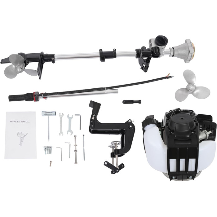 Підвісний бензиновий двигун, 4-тактний 5,5 к.с. Потужний підвісний човновий мотор Електричний підвісний мотор, підвісний мотор Мотор для електрочовна Підвісний мотор