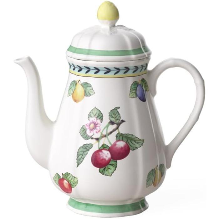 Кавник Villeroy & Boch French Garden Fleurence, 1,25 л, порцеляна преміум-класу, білий/різнокольоровий