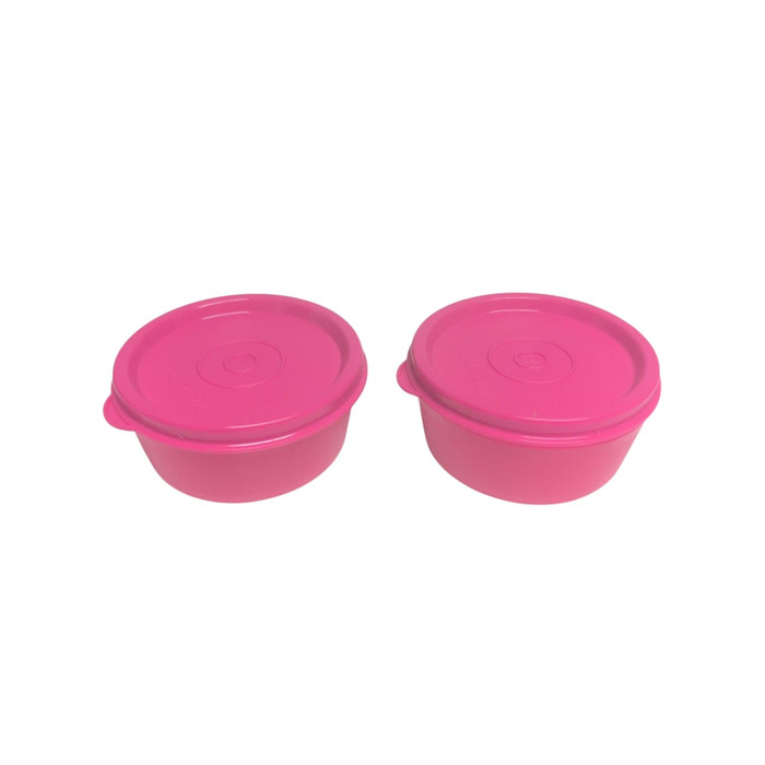 Маленькі контейнери Tupperware Smidgets, міні, 90 мл, з кришками, 2 шт., гномики Smidgets (рожеві, 2 шт. в упаковці, 90 мл)