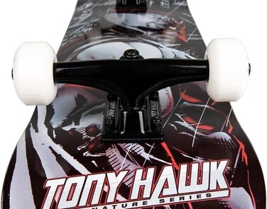 Скейтборд комплект Tony Hawk SS 540 Complete Industrial 8.0x31.5 дюймів - професійний скейтборд для трюків, стріт-катання та парку, з 7-шаровою дека Hardrock