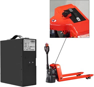 Акумулятор для електричного вилочного навантажувача TGHY, літій-іонний акумулятор 48 В, 10,4 Аг, 15,6 Аг, 18 Аг, акумулятор для вантажівок для завантаження та розвантаження, акумулятор для складських вантажівок логістики 48 В, 48 В, 10,4 Аг