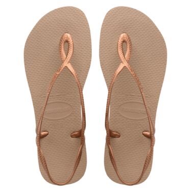 Босоніжки унісекс Havaianas Kinder Luna Slingback 39/40 EU Rose Gold
