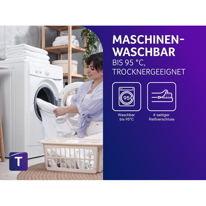 Дитячий матрац Traumnacht BT Kiddy Pure, 70 x 140 см, протестований на наявність шкідливих речовин згідно зі стандартом Oeko-Tex Standard 100, чохол, що не завдає шкоди шкірі, знімний та пральний, виготовлено відповідно до німецьких стандартів якості. Pur