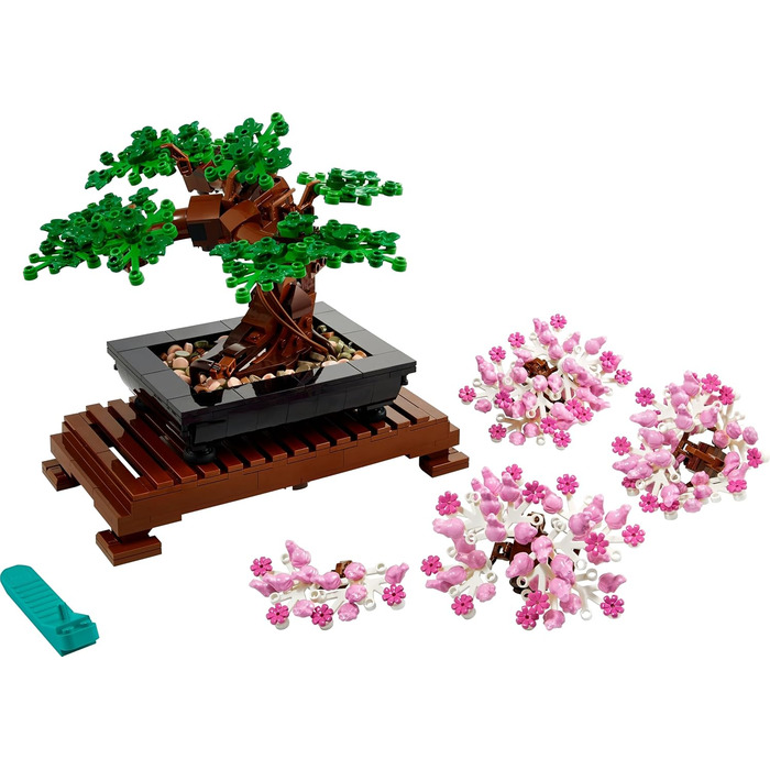 Конструктор LEGO Botanicals Bonsai Tree Set 10281, 878 деталей, декоративне бонсай