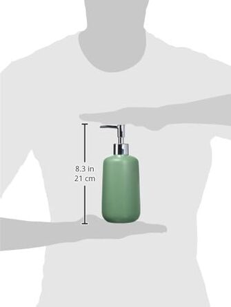 Дозатор для мила Allstar Olinda, багаторазовий дозатор для мила конічної форми, дозатор для ручного мила з матовим покриттям, виго