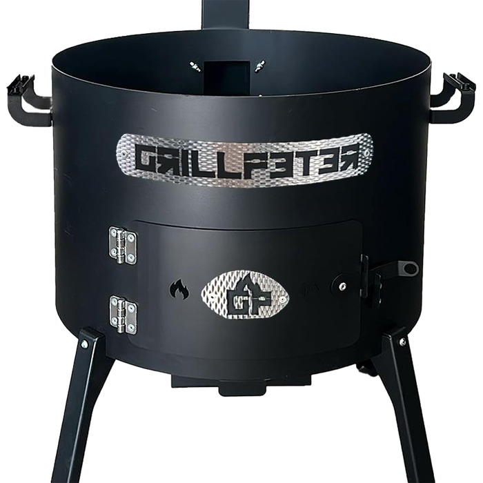 Піч для казана Utschak Asamat Ø50 см з димоходом, 22 літри