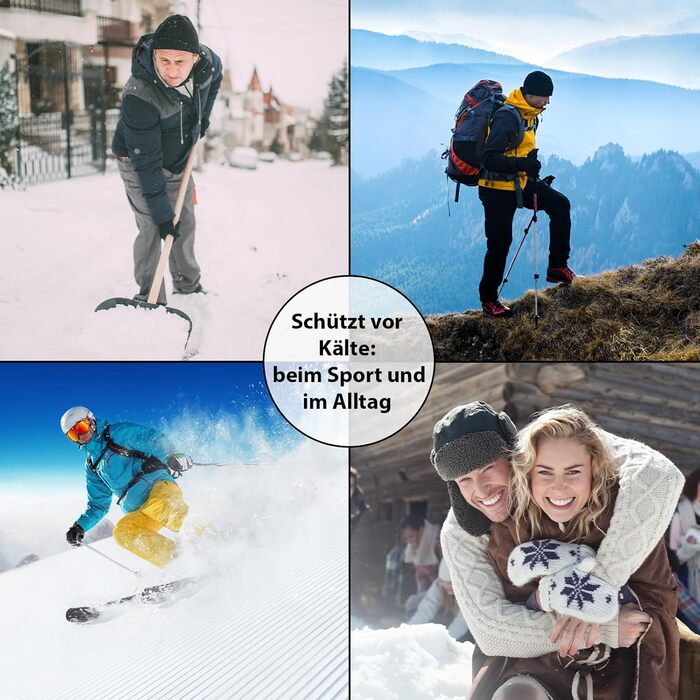 Чоловіча функціональна білизна ALPIDEX Термобілизна Лижна білизна - дихаюча, тепла та швидковисихаюча XXL-3XL Чорно-червона