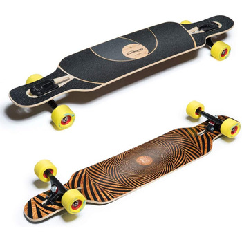 Скейтборд Loaded Tan Tien Flex 2 Complete Longboard W/ Paris Trucks, колеса Orangatang Durian від Loaded