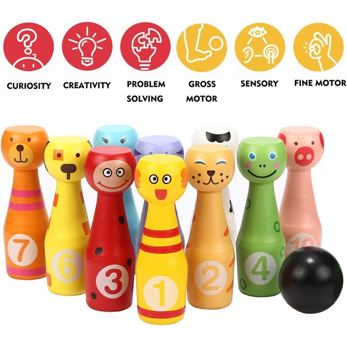 Іграшка для боулінгу Skittles від Jacootoys