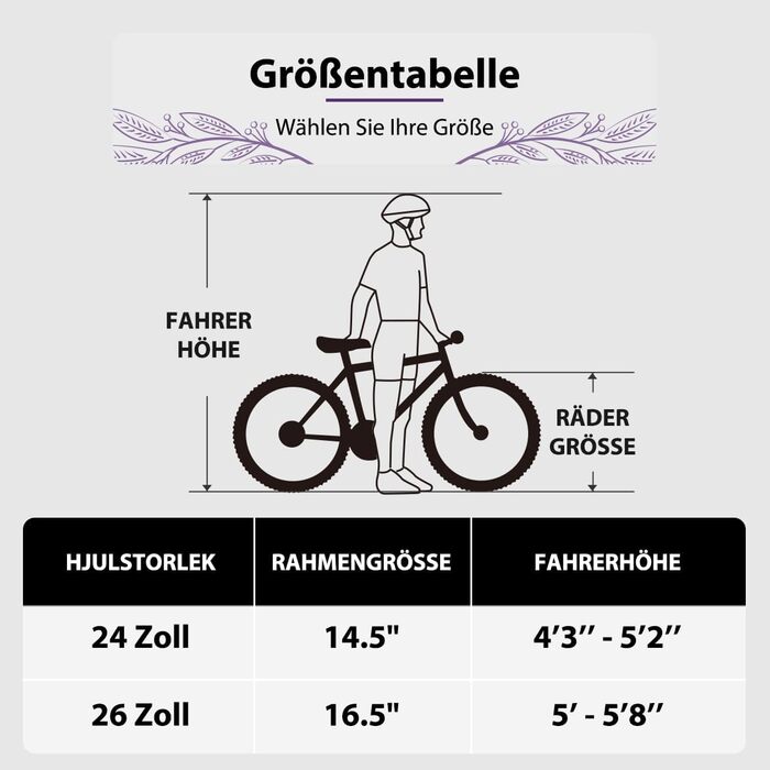 Гірський велосипед HILAND 24/26 дюймів, 21-швидкісний подвійний V-подібний гальмо MTB, гірський велосипед для підлітків та дорослих, чоловіків та жінок, білий 24 дюйми