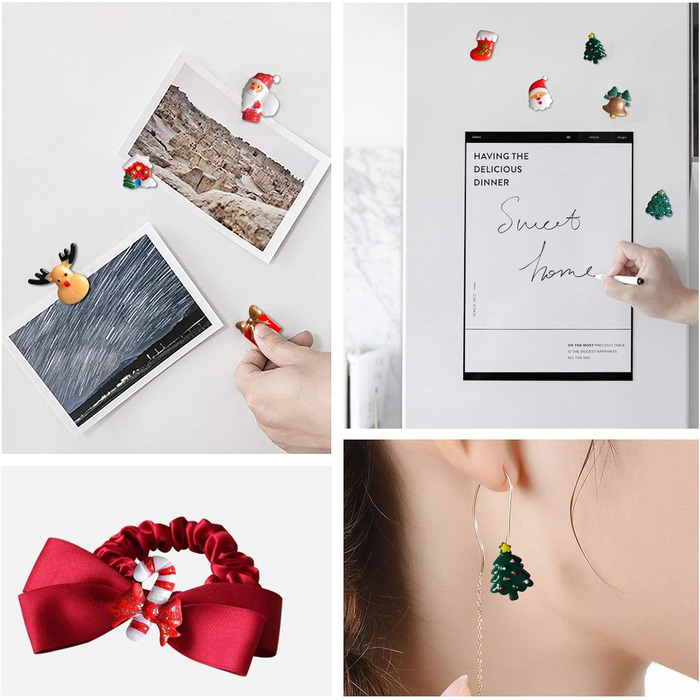 Набір мініатюрних фігурок Kalolary, 50 шт., для різдвяного декору