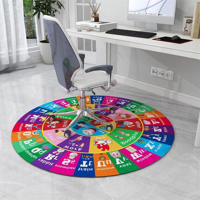 Дитячий килимок для малюків, дошкільнят, дитячого садка, початкової школи, амортизуючий, важкий гумовий килимок для підлоги, кольо