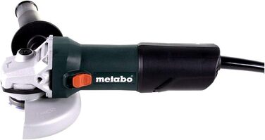 Кутова шліфувальна машина Metabo WEV 850-125 (603611000) Картонна коробка з регулюванням швидкості, 850 Вт, Ø диска 125 мм, холост