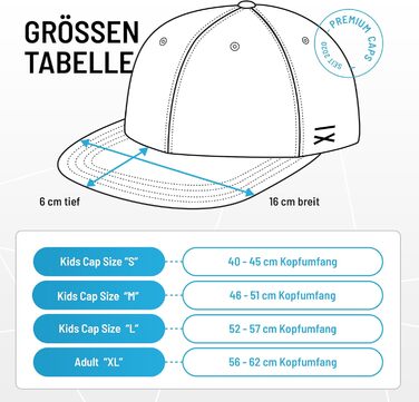 Кепка Snapback Casual Business New XL Темно-синя