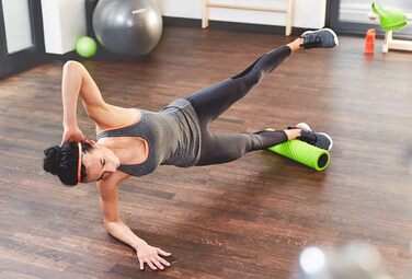 Ролер для фасції Wave Lime (темно-синій)