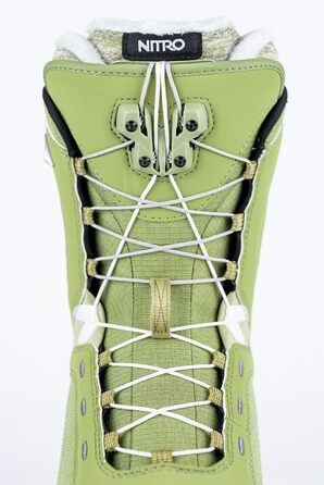 Сноубордні черевики Nitro Damen Monarch TLS, 24 дюйми, з можливістю вибору кольору Christy Prior.