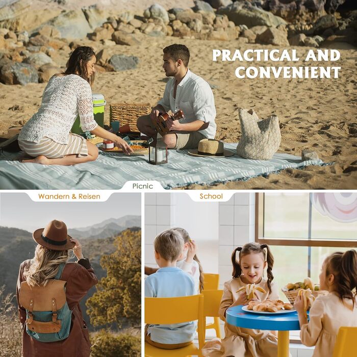 Портативний титановий горщик Lixada з титановою ручкою, що складається, для кемпінгу, відпочинку на природі, для пікніка, походів