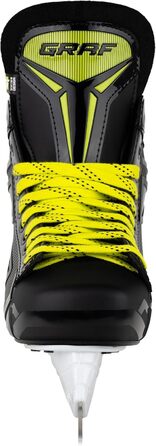 Ковзани Graf G105 шт. чорно-жовті, хокейні, розмір 28