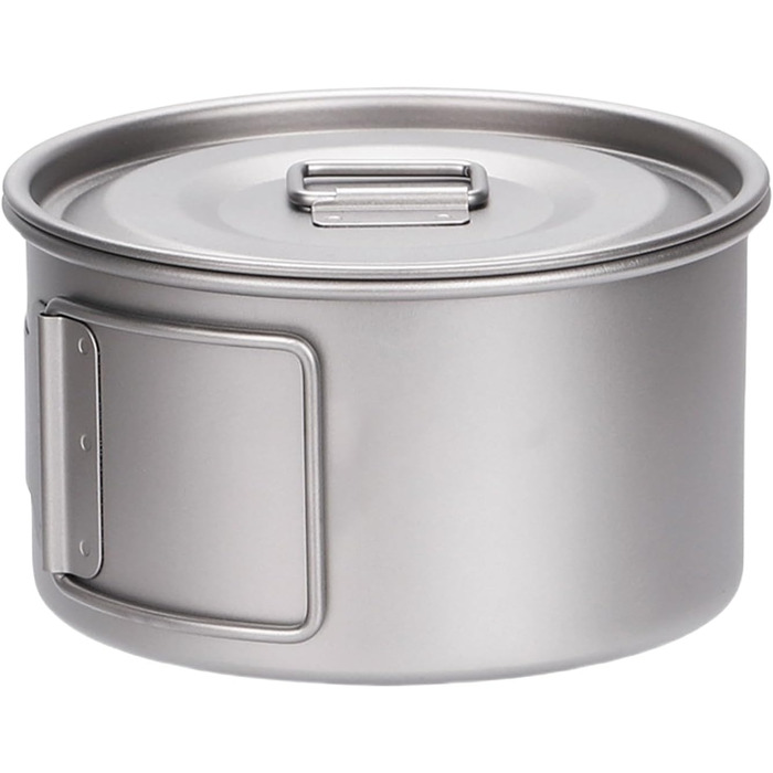 Легкі туристичні миски зі складною ручкою, стійкі до іржі, миски для їжі для кемпінгу та походів, складна ручка 0,45 л