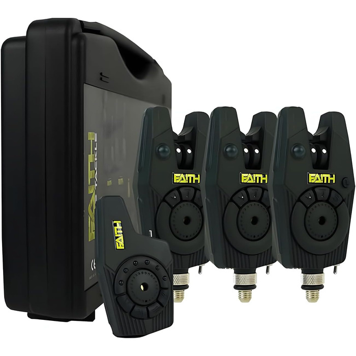 Набір детекторів Faith, сигналізаторів клювання, вудок з підвіскою, 31