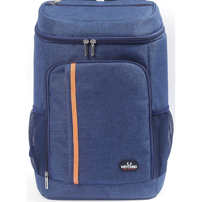 Рюкзак-холодильник 28 л, сумка-холодильник, сумка для пікніка, велика ізольована сумка-холодильник для чоловіків та жінок для пляжу/пікніка/кемпінгу/барбекю/барбекю/пішохідного туризму (синій)