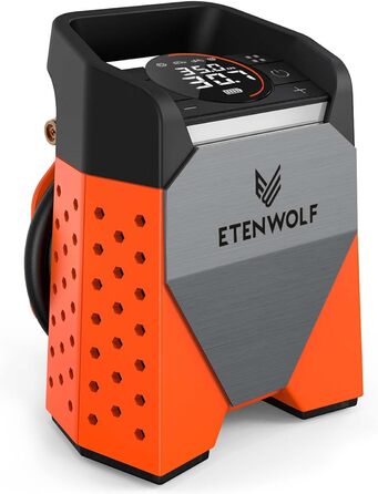 Електричний повітряний насос ETENWOLF ZEPHYR S3-7800mAh, 160 PSI/11.03Bar портативний повітряний компресор для автомобіля, мотоцик
