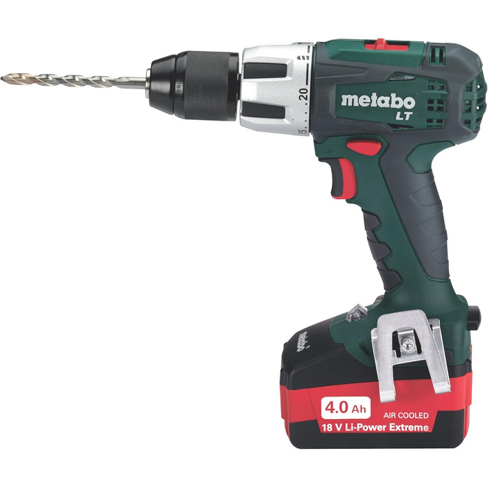 Акумуляторний ударний дриль-шуруповерт Metabo SB 18 LT (602103500) 18 В 2 шт. Li-Ion зарядний пристрій ASC 55 metaBOX 145, тип аку