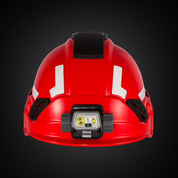 Ліхтар налобний Mactronic Prism (650 Lm) Cool White/RGB LED Recharg Type-C Helmet Kit (THL0141)