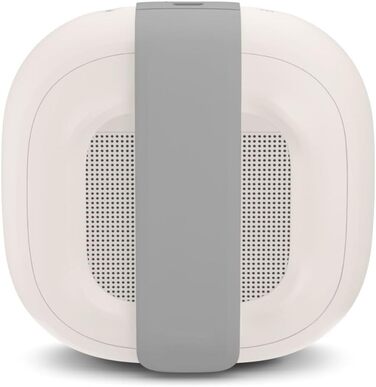 Колонка Bose SoundLink Micro Bluetooth маленька портативна, водонепроникна колонка з мікрофоном, біла Біла Біла одинарна